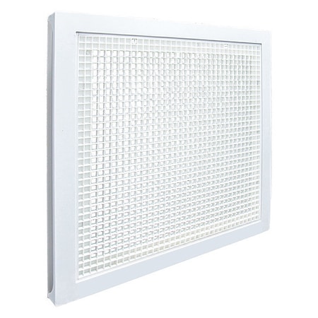 Return Air Grille 23 3/4 in X 23 3/4 in, Matte, Plastic MPN:STR-ERFG-W