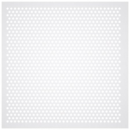 Square Perforated Diffusers, White MPN:STR-PERF-2212-20PK