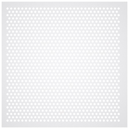 Square Perforated Diffusers, White MPN:STR-PERF-2212-2PK