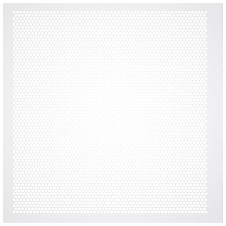 Square Perforated Diffusers, White MPN:STR-PERF-2214-20PK
