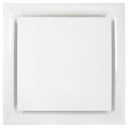 6 in Square Square Plaque Diffuser, White MPN:STR-PQ-6W