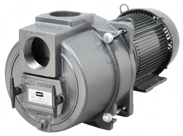 230/460 Volt, 22/11 Amp, 3 Phase, 7-1/2 HP, Self Priming Sewage Trash Pump MPN:394G-999-95