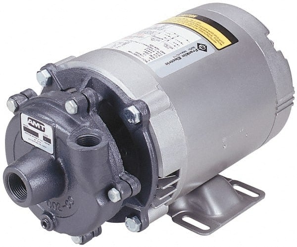 AC Straight Pump: 115/230V, 1-1/2 hp, 1 Phase, Cast Iron Housing, Stainless Steel Impeller MPN:369A-999-95