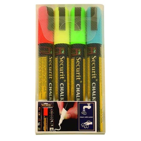 Water Resistant, Chalk Marker, Assorted Colors MPN:SMA510V4