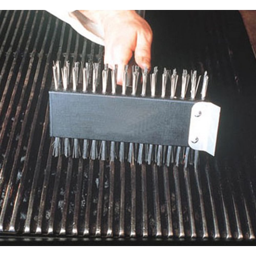 American Metalcraft Steel/Plastic Broiler Brush, 30in, Silver MPN:1423