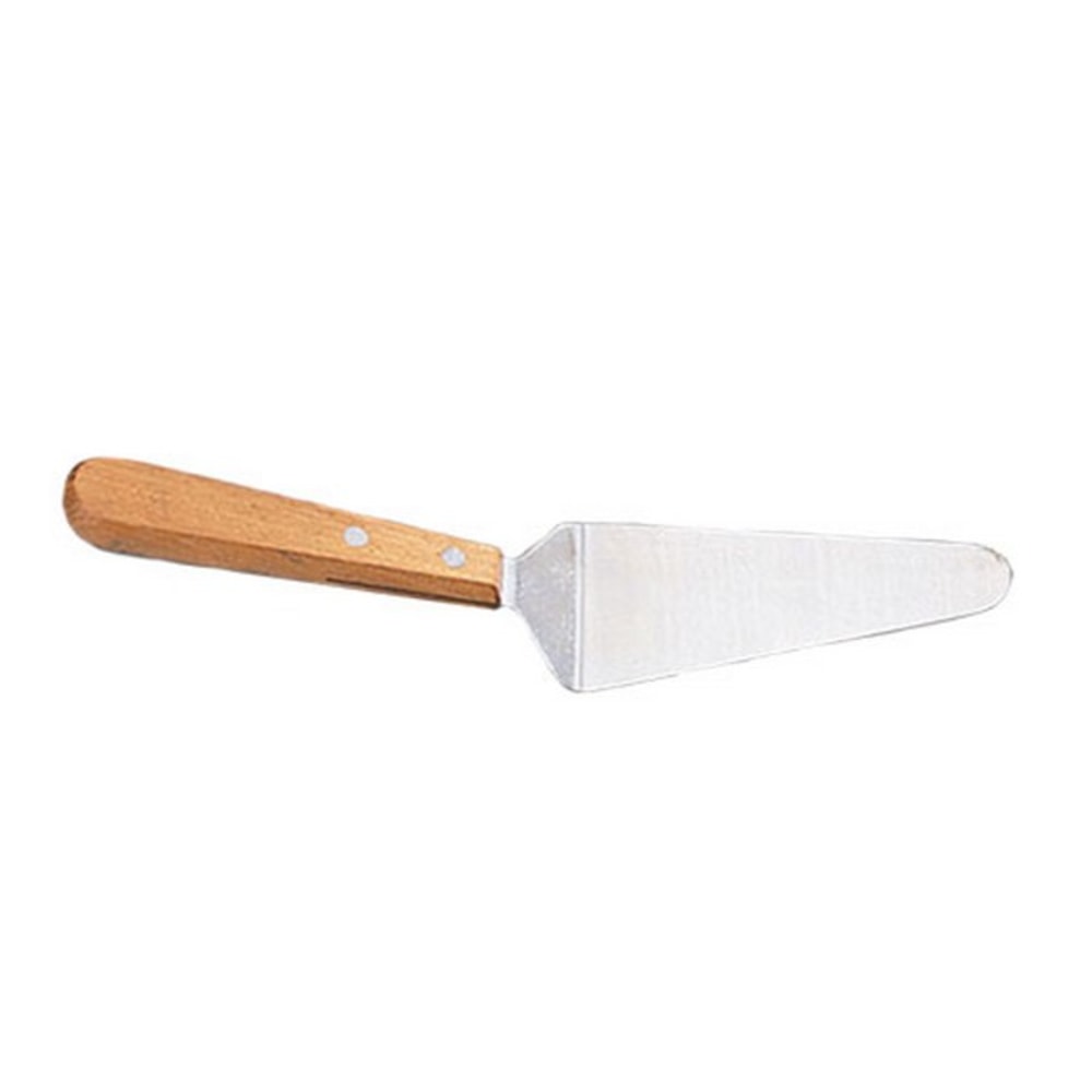 American Metalcraft Stainless-Steel/Wood Pie/Pizza Server, 10-1/2in, Brown MPN:19006