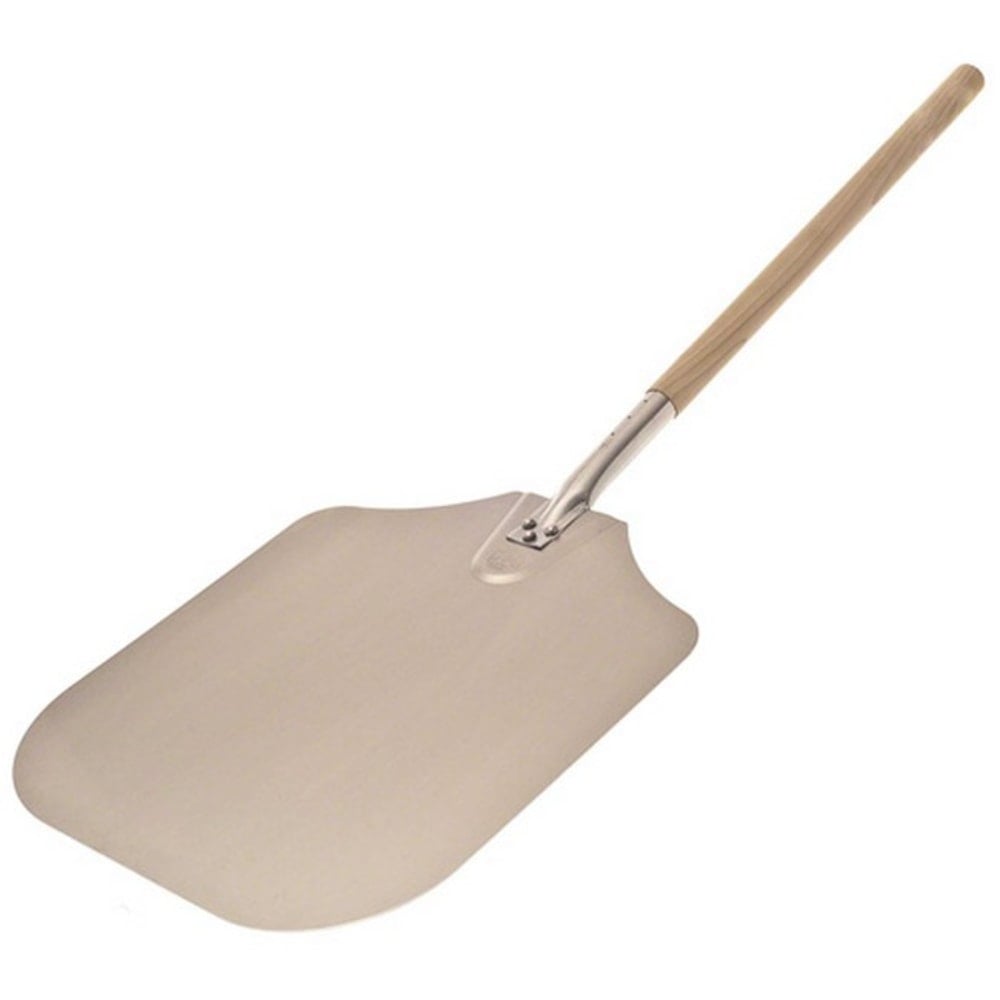 American Metalcraft Aluminum Pizza Peel, 14in x 16in, 37inD, Silver MPN:3714