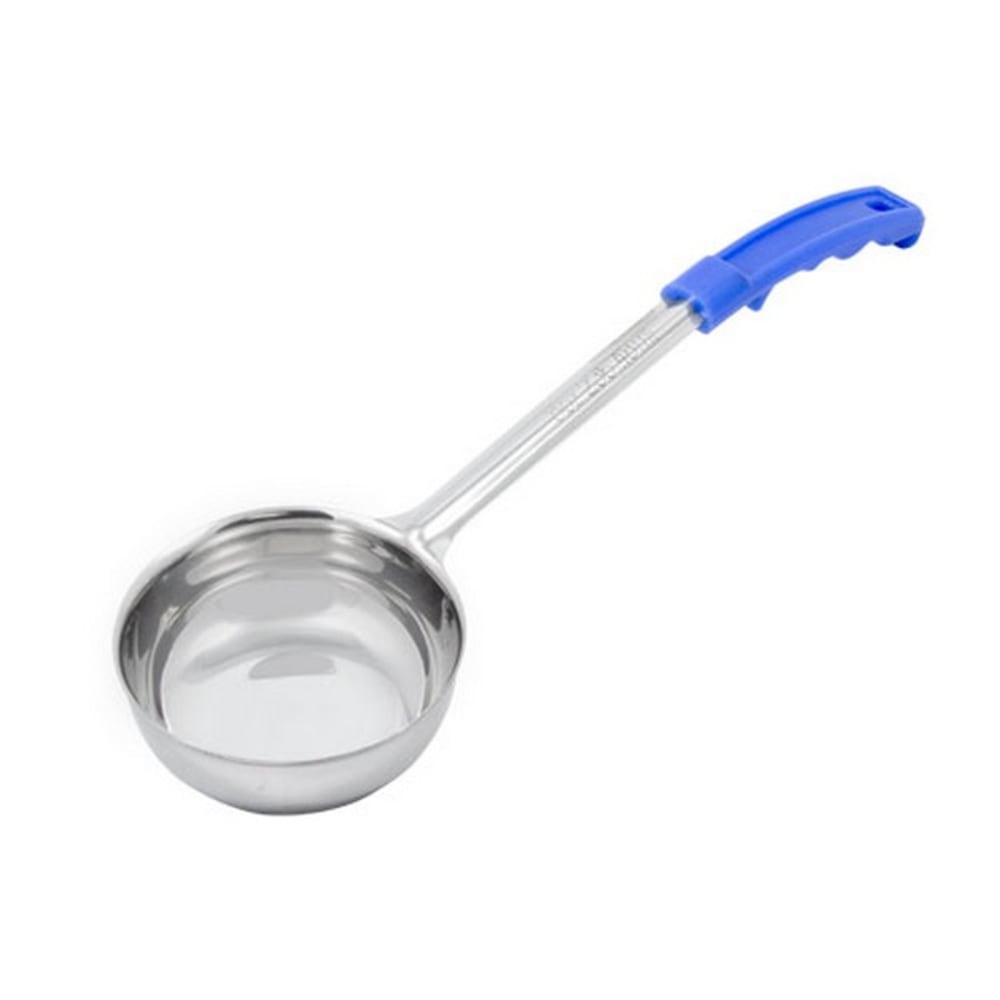 American Metalcraft Solid Portion Spoon, 8 Oz, Blue MPN:SPN8