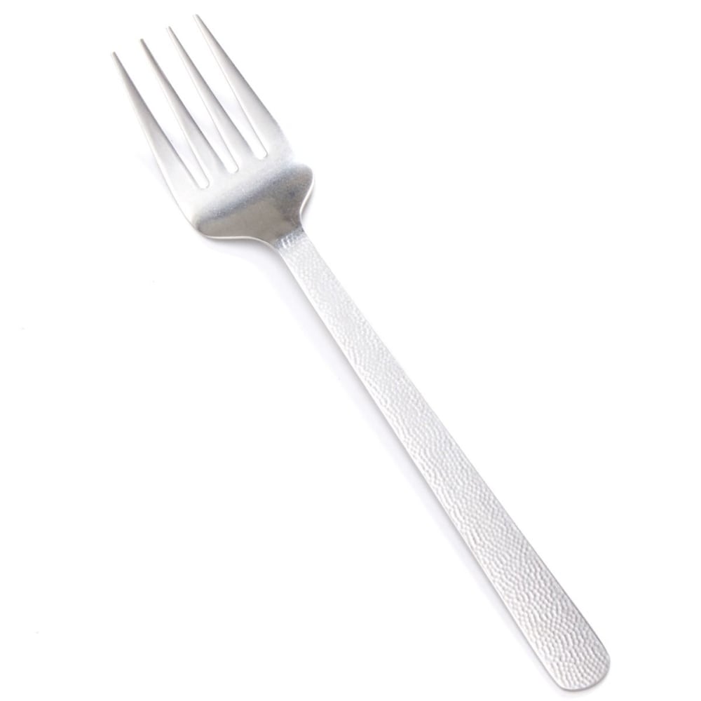 American Metalcraft Stainless-Steel Cold Meat Forks, Hammered, 13in, Silver, Pack Of 72 Forks MPN:SVHF
