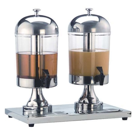 Double Juice Dispenser, Silver MPN:JUICE2