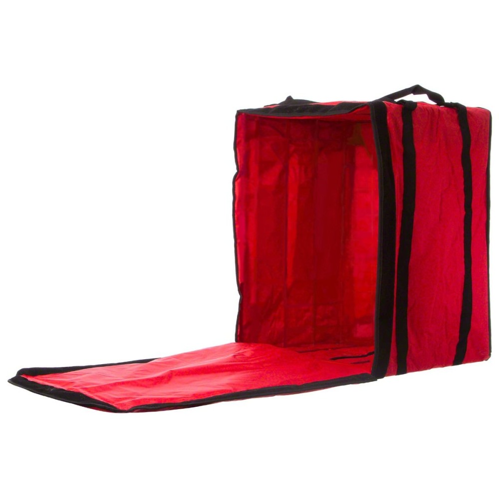 American Metalcraft Insulated Delivery Bag, 12in x 12in x 12in, Red MPN:PB1914