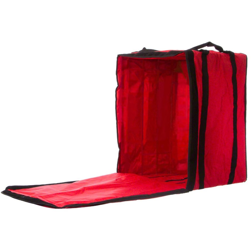 American Metalcraft Standard Nylon Pizza Delivery Bag, 27inH x 19inW x 19inD, Red MPN:PB1926
