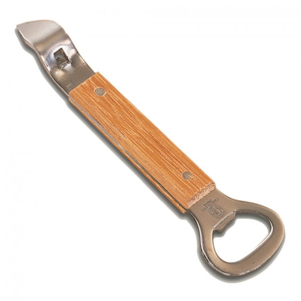 American Metalcraft Stainless Steel Bottle Openers With Hardwood Handles, 4-1/2in, Silver/Brown, Case Of 240 Openers MPN:BBC39