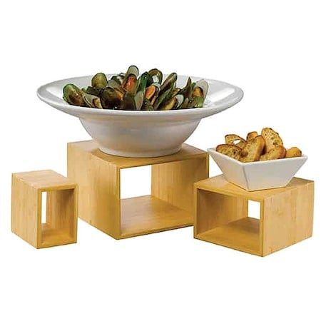 Riser Set, 5 in; 7 in; 9 in W, Bamboo MPN:BAMRN1