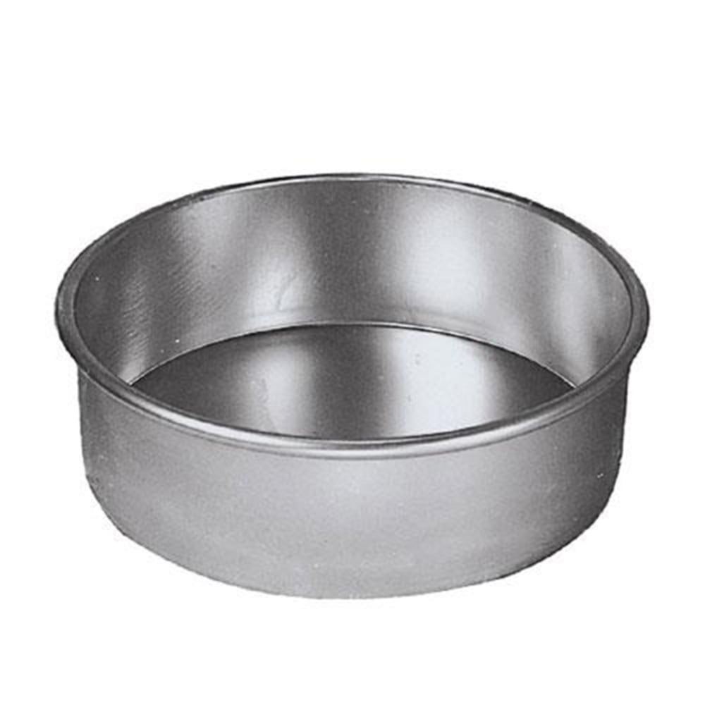American Metalcraft Aluminum Cake Pan, 9in x 3in, Silver MPN:3809
