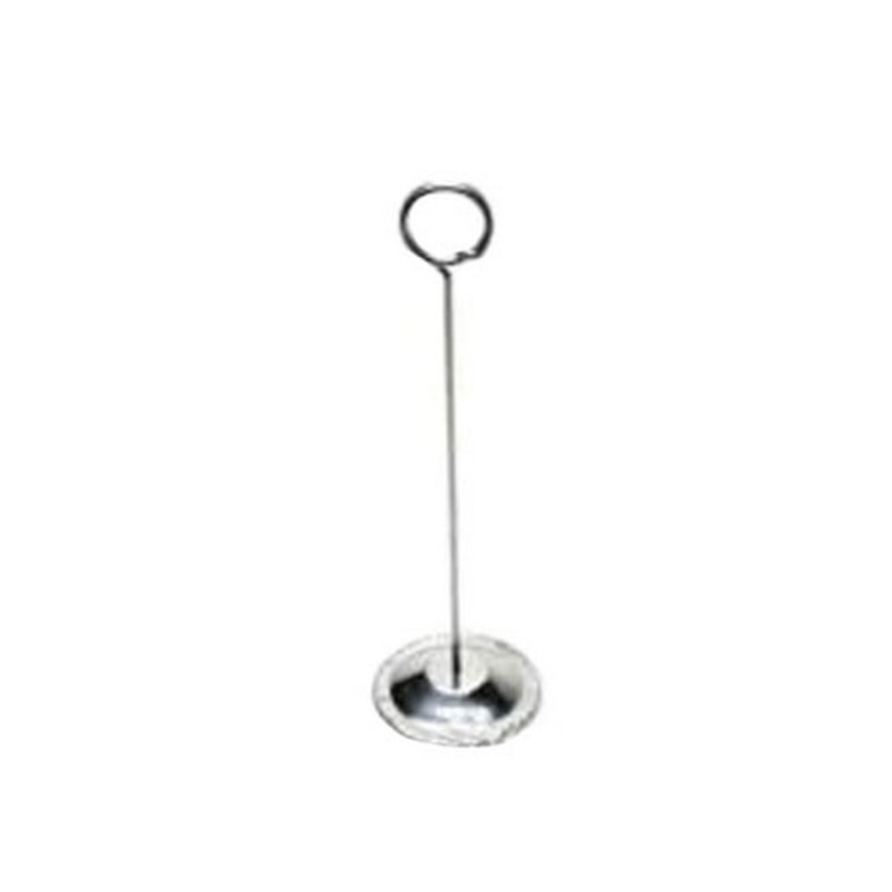 American Metalcraft Stainless-Steel Table Number Holder, 8inH x 8inW x 2inD, Silver MPN:CH8