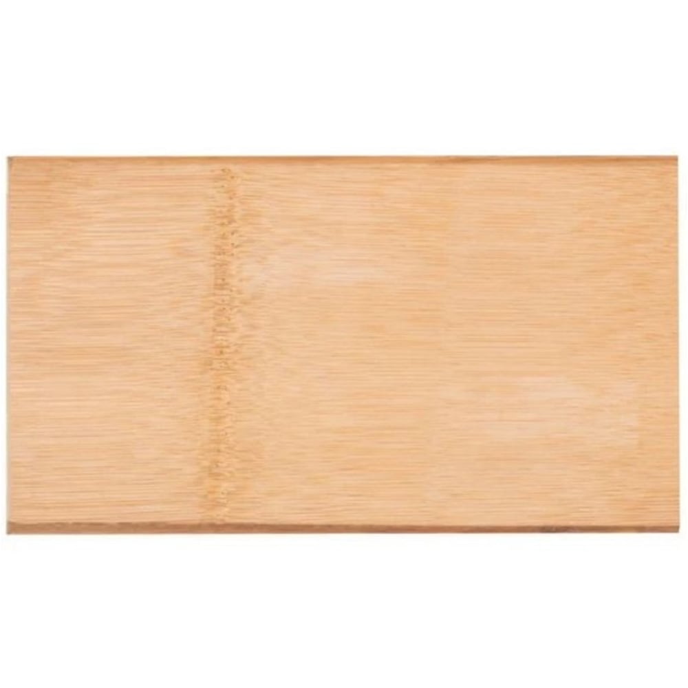 American Metalcraft Carbonized Bamboo Serving Boards, 10in x 5-3/4in, Brown, Pack Of 8 Boards MPN:BWB105