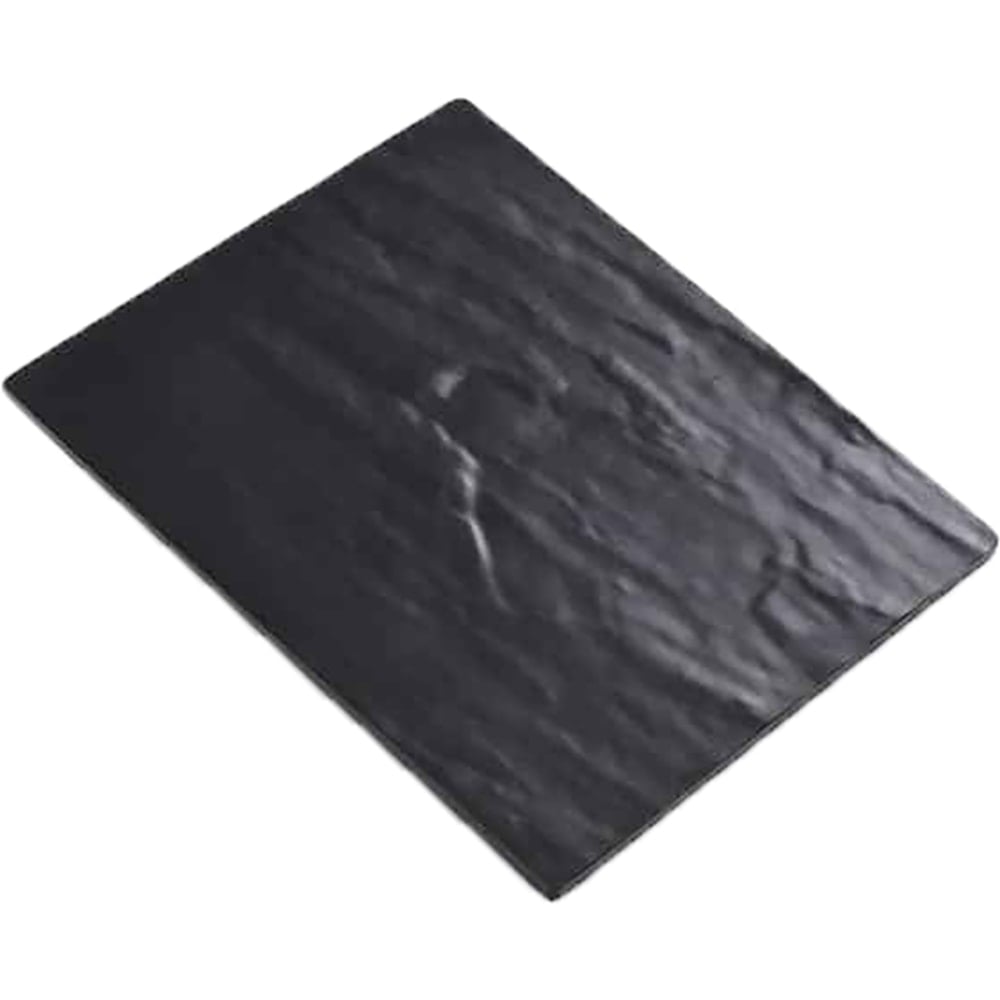 American Metalcraft Melamine Platters, 13in x 21-1/2in, Black, Case Of 6 Platters MPN:FSLT21
