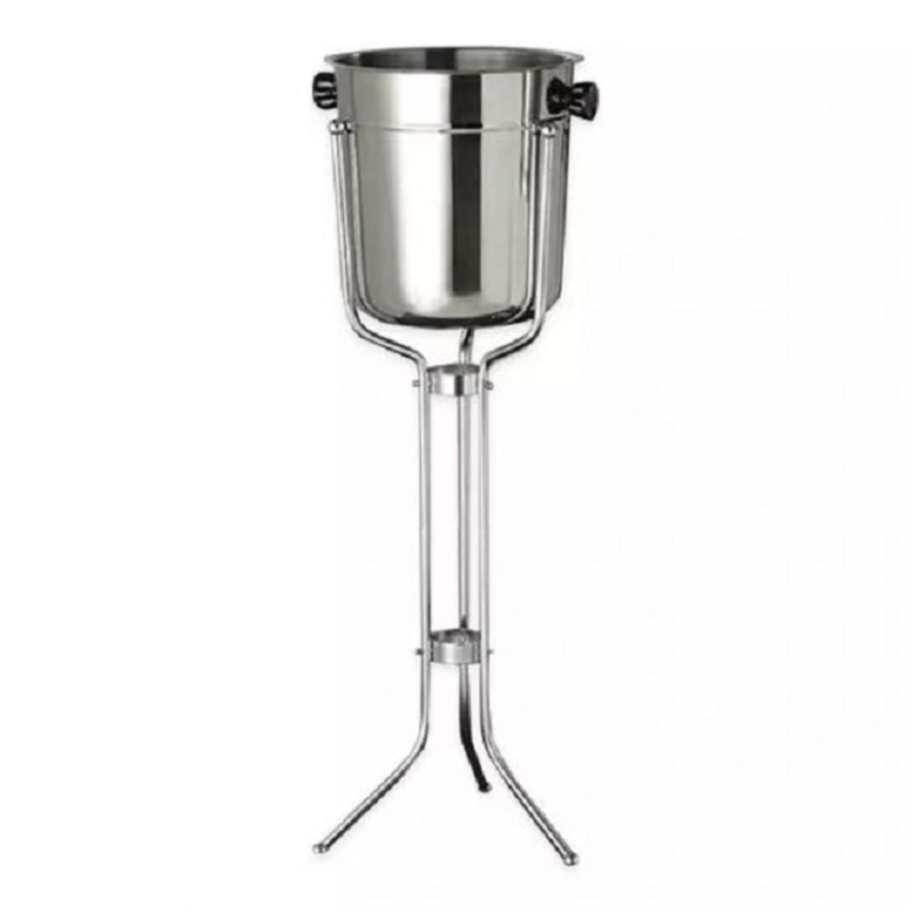 American Metalcraft Stainless Steel Champagne Bucket With Stand, 8-Quart, Silver MPN:IGCBS33