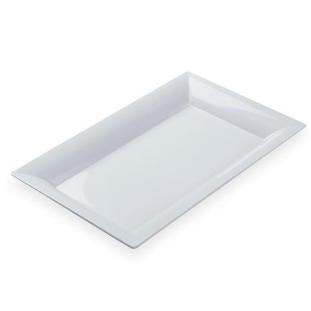American Metalcraft Melamine Platters, 13in x 21in, White, Pack Of 8 Platters MPN:MEL21