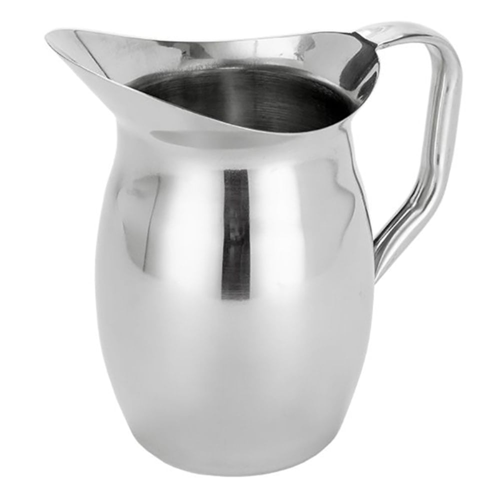 American Metalcraft Stainless Steel Bell Pitchers, 100 Oz, Silver, Pack of 12 Pitchers MPN:WP100