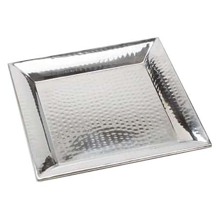 Hammered Tray, 16 in, Hammered MPN:HMSQ16