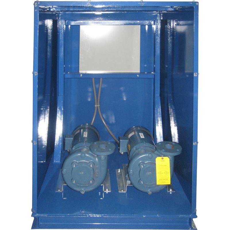 APC by Schneider Electric Dual Pump Package 2 HP 208-230V/3/60Hz, Flowrate 34 Gpm, 36inW x 36inD x 48inH MPN:ACPP2320