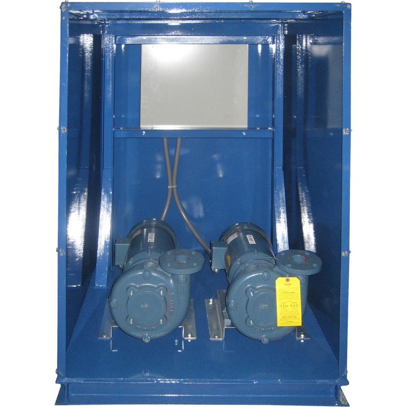 APC by Schneider Electric Dual Pump Package 2 HP 460V/3/60Hz, Flowrate 34 Gpm, 36inW x 36inD x 48inH MPN:ACPP2324