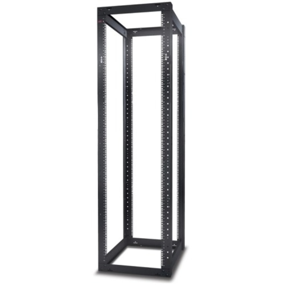 APC NetShelter 4 Post Open Frame Rack - Rack - black - 44U - for P/N: SUA5000RMI5U MPN:AR203A