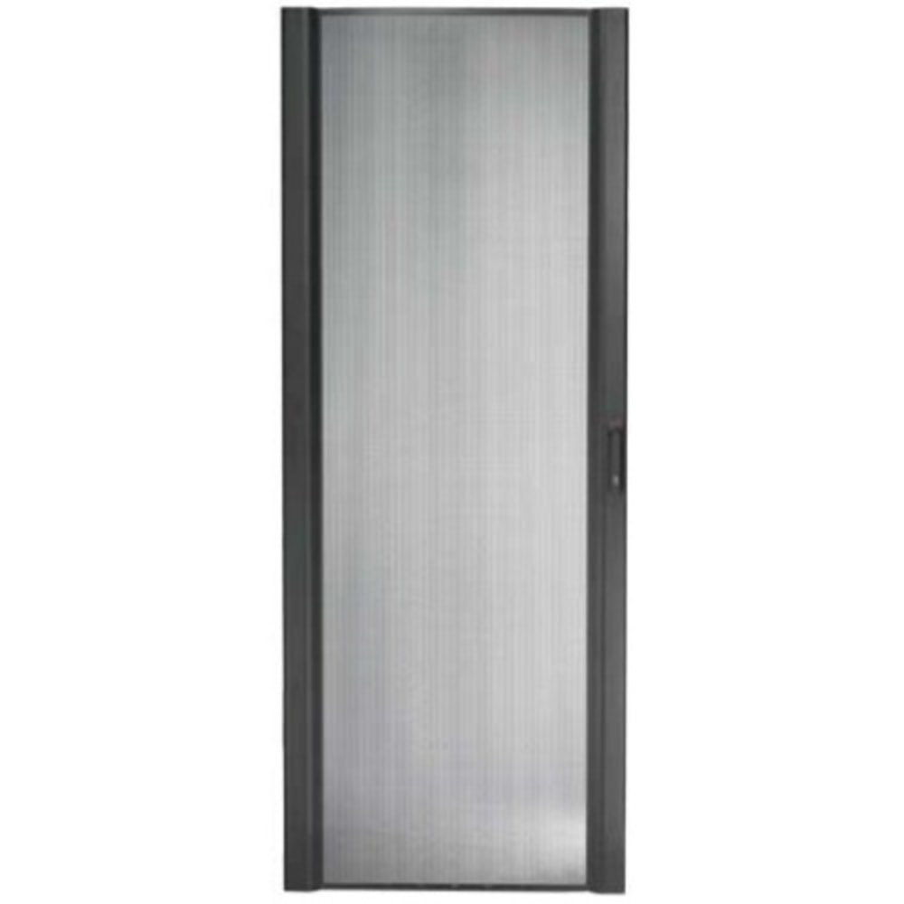 APC NetShelter SX 48U 750mm Wide Perforated Curved Door Black Black 48U Rack Height 85.9inH x 29.5inW x 1.4inD MPN:AR7057A