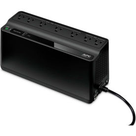 APC® BE600M1 Back-UPS Battery Backup System 7 Outlets & 1 USB Charging Port 600VA / 330 Watts BE600M1