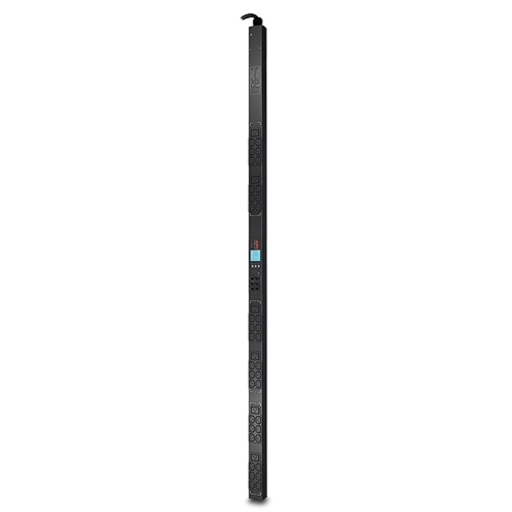APC NetShelter Metered Rack PDU, 0U, 3PH, 11kW 230V 16A or 11kW 230V 16A, 36 C13 and 6 C19 outlets, IEC 309 3P+N+PE cord - AP8881 MPN:AP8881