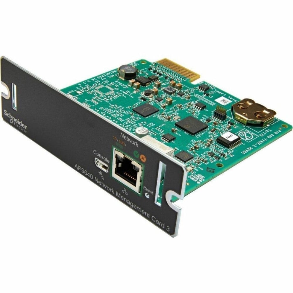 Device monitoring and management, Network Management Cards, NMC3, secure remote UPS monitoring and management USB MPN:AP9640