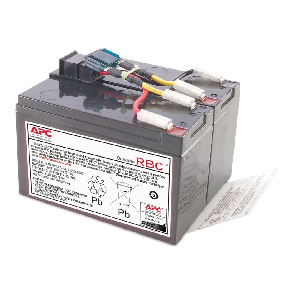 APC Replacement Battery Cartridge #48 - UPS battery - 1x battery - lead acid - - RBC48 MPN:RBC48
