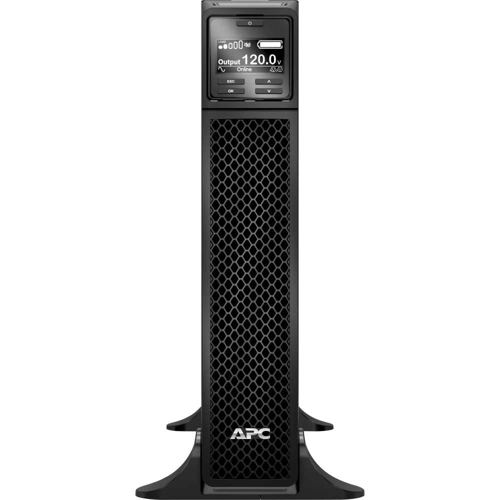APC Smart-UPS On-Line, 3kVA, Tower, 120V, 8x 5-20R+1x L5-30R NEMA outlets, SmartSlot, Extended runtime, W/O rail kit - SRT3000XLA MPN:SRT3000XLA