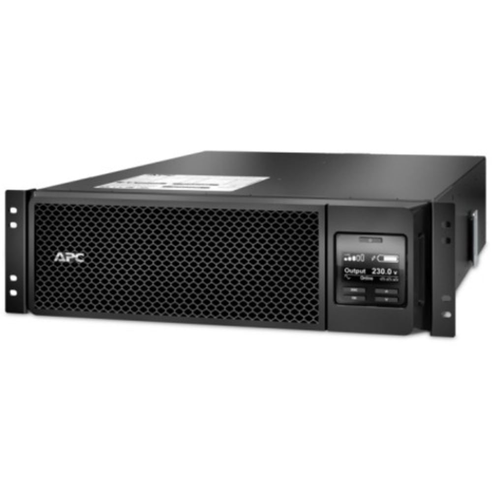 APC by Schneider Electric Smart-UPS 5000VA Rack-mountable UPS - 3U Rack-mountable - 1.50 Hour Recharge - SRT5KRMXLWHW MPN:SRT5KRMXLW-HW