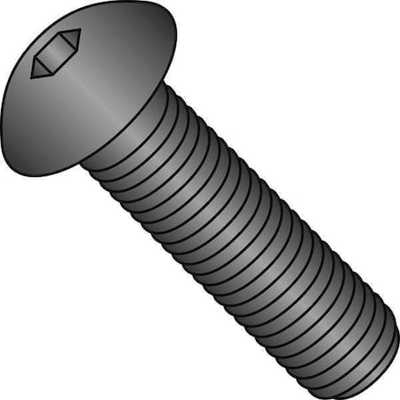 #6-32 Socket Head Cap Screw, Button, Black Oxide Steel, 1/4 in Length, 100 PK MPN:0604CSB