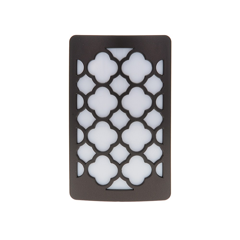 Westek Deco Tangier LED Night Light, 4-1/2in x 2-3/4in x 1-3/8in, Bronze, Total Qty 1 MPN:NL-DPTG-DB