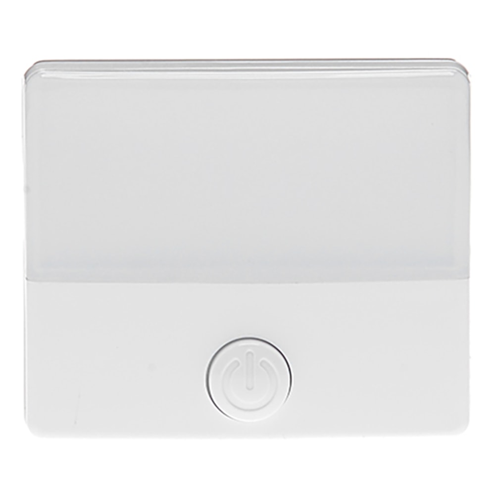 Westek Senti LED Manual Night Light, 2-3/16in x 2-1/2in x 7/8in, White, Total Qty 1 MPN:NL-MNTI