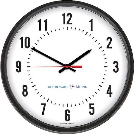 Clock, Black Case, 2