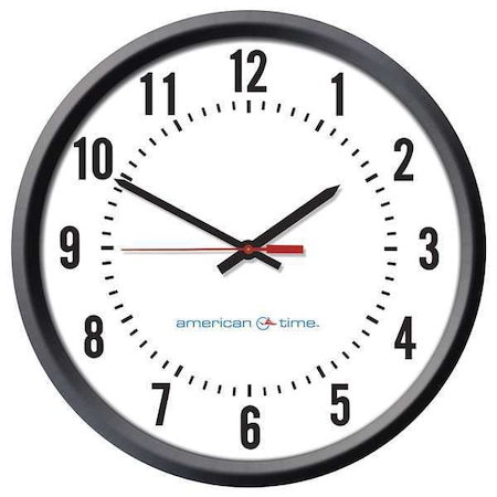 Clock, Round, 13-1/4