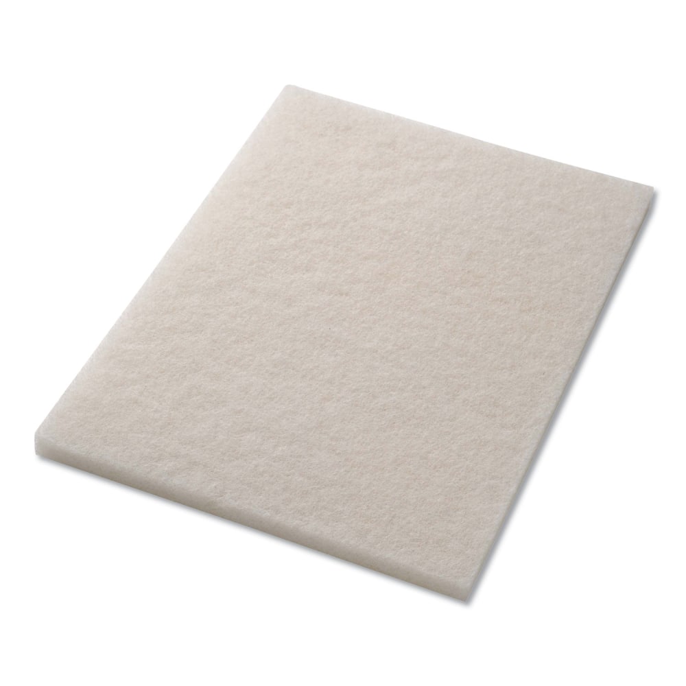 Americo Polishing Pads, 14 x 28, White, 5/Carton MPN:40121428