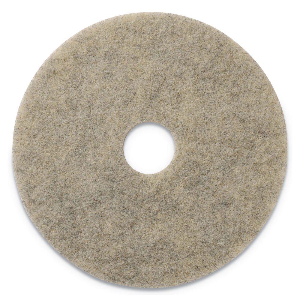 Americo Porko Plus Burnishing Pads, 27in Diameter, Brown, 2/Carton MPN:401827