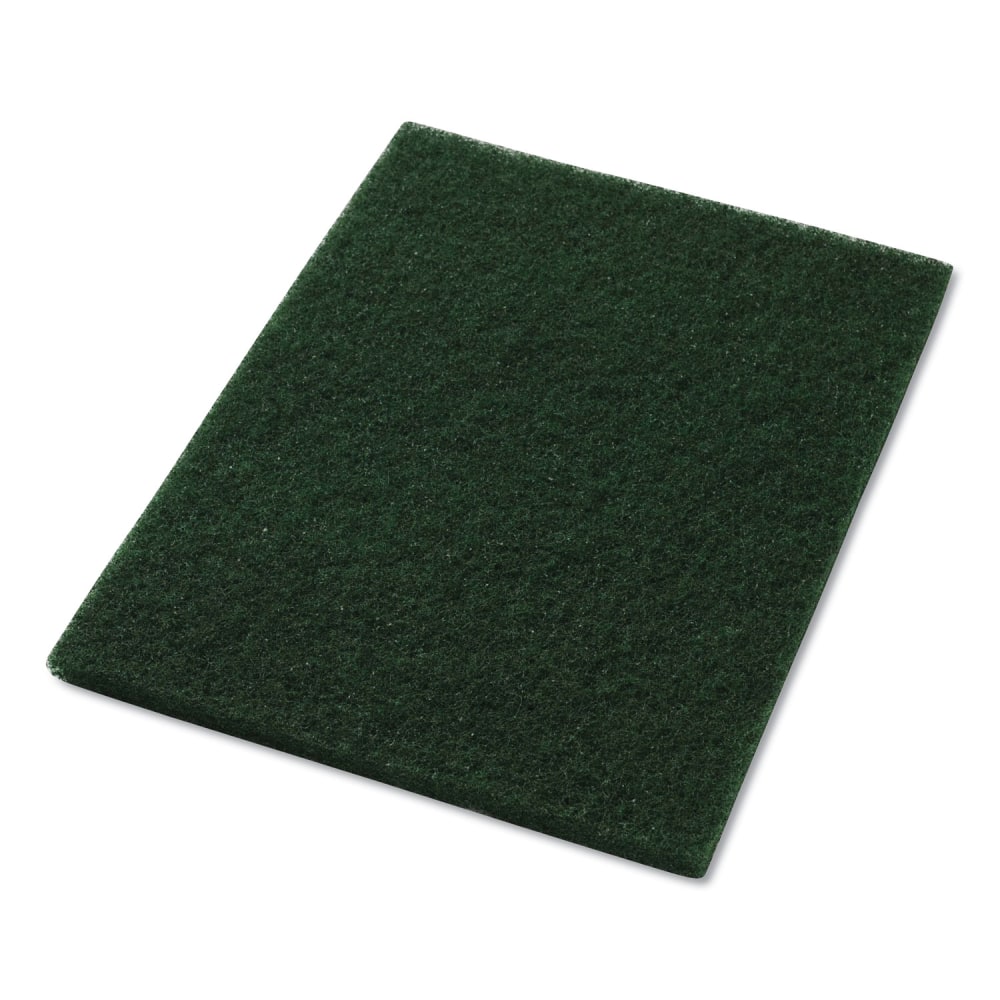 Americo Scrubbing Pads, 14 x 20, Green, 5/Carton MPN:40031420