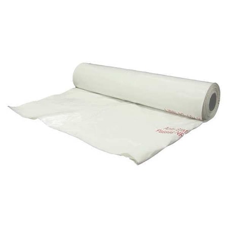 Antistatic Construction Film, Heavy Duty, 6 mil Thick, 12 ft Wd, 100 ft Lg, White MPN:14410060ASFR