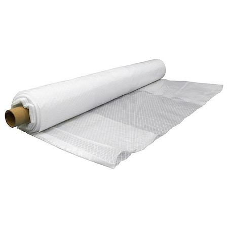Reinforced Plastic, 100ft L, 20 ft W, Clear MPN:DS10HUV20