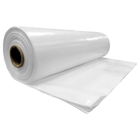 Vapor Barrier, 100ft L, 10ft W, White, 10mil MPN:PCB10