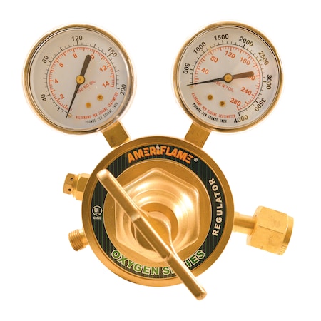 Ultra Heavy Duty Oxy Regulator, CGA540 MPN:R450-540