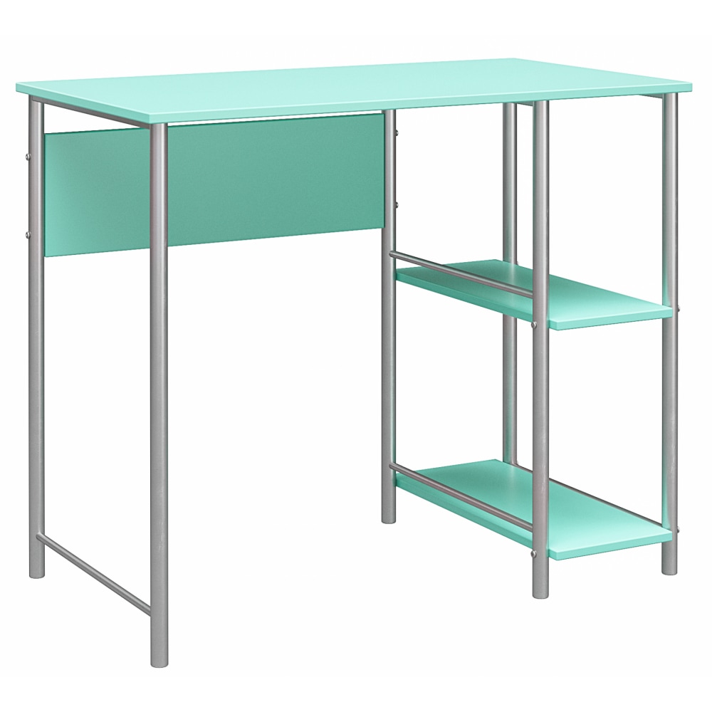 Ameriwood Home Garrett Metal 36inW Student Desk, Green MPN:DE08660