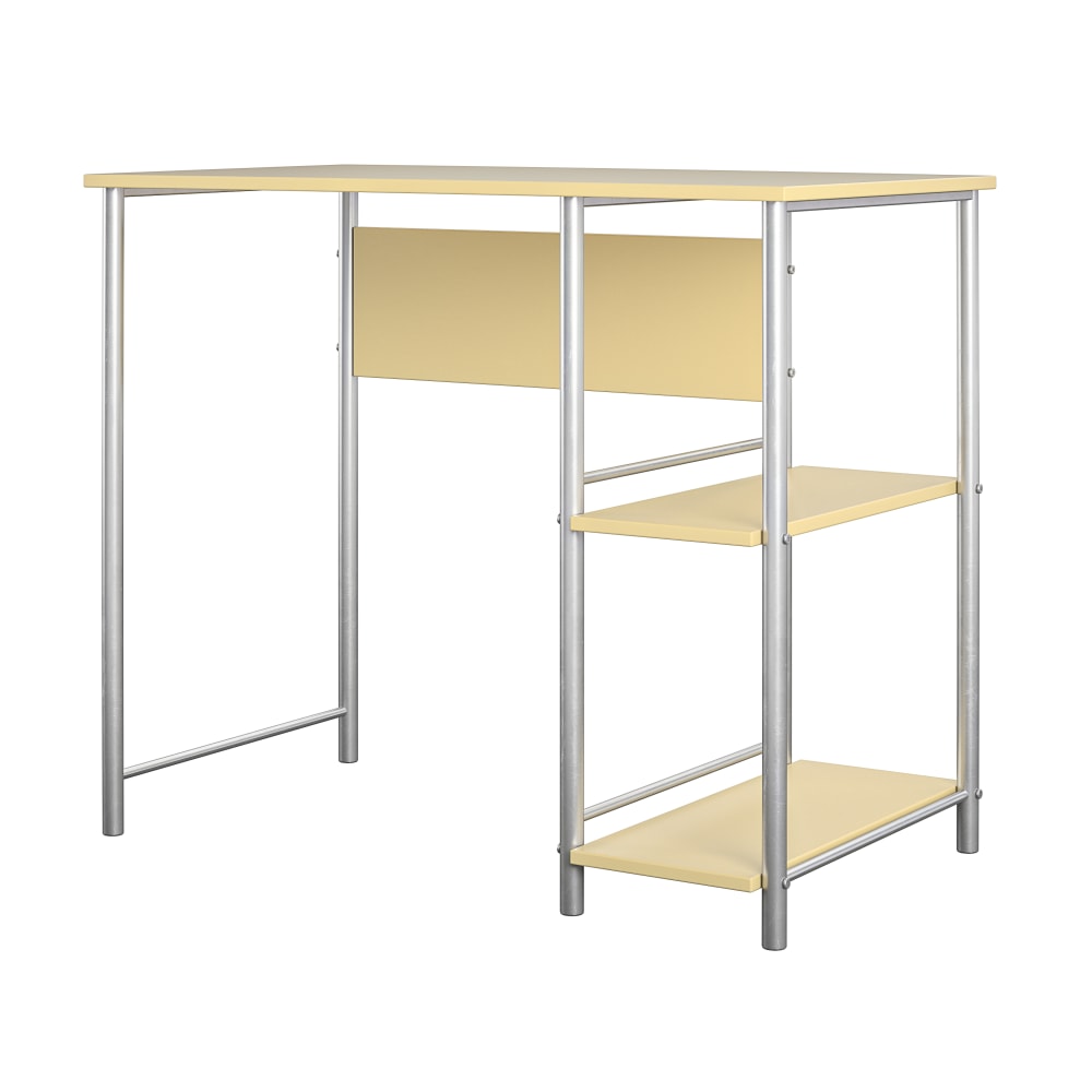 Ameriwood Home Garrett Metal 36inW Student Desk, Yellow MPN:DE28925